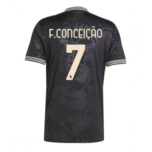 Juventus Francisco Conceicao #7 Tredje trøje 2025-26 Kort ærmer Juventus Francisco Conceicao #7 Tredje trøje 2025-26 Kort ærmer